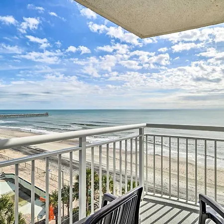 Myrtle Beach Condo With Balcony And Ocean Views!